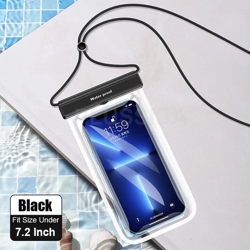 Water-resistant phone case